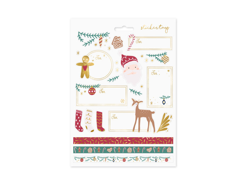 Pegatinas de regalo Christmas Mix