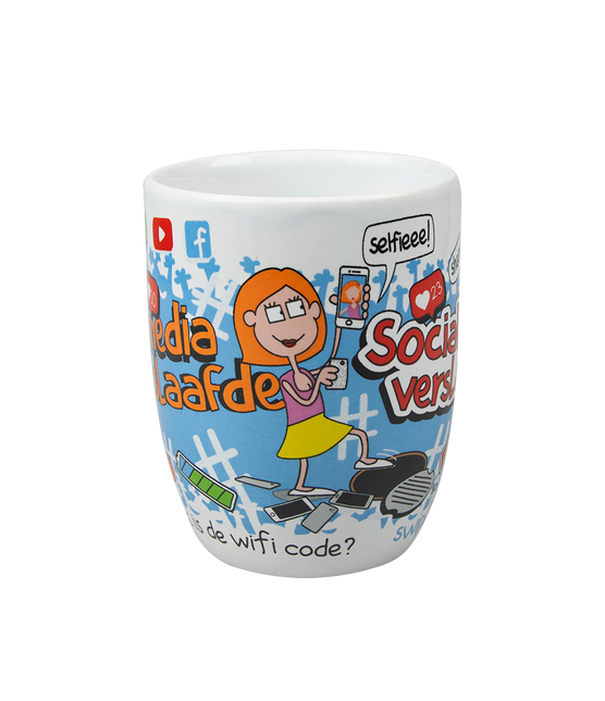 Taza Adicta a las Redes Sociales