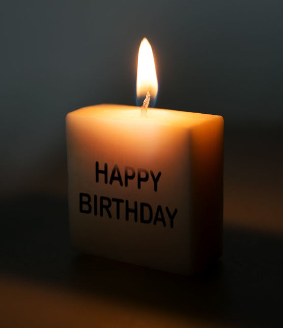 Vela Letra Feliz Cumpleaños 4cm