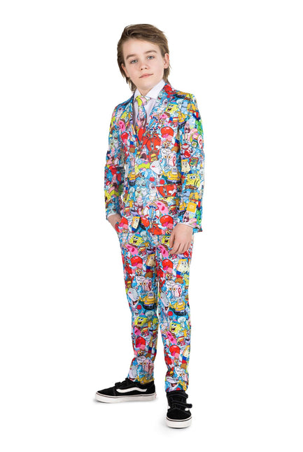 Bob Esponja Frenesí Traje Niño <tc>OppoSuits</tc>
