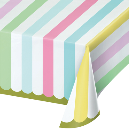 Mantel Rayas Pastel 2.59m