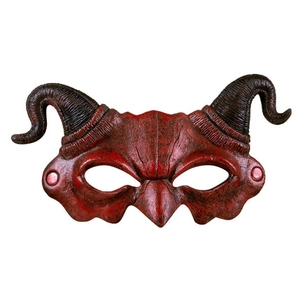 Halloween Media Máscara Demonio