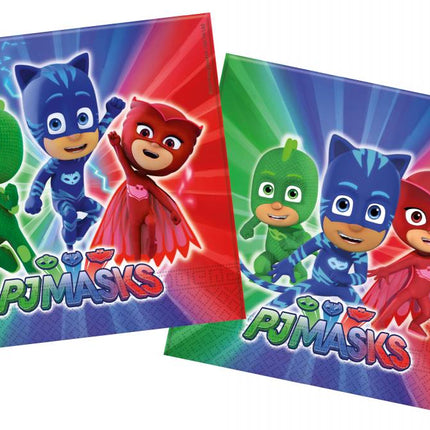 Servilletas Pj Masks 33cm 20pcs