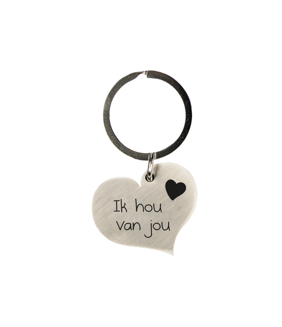 Llavero I Love You Corazón 10cm