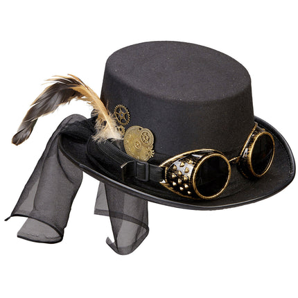 Sombrero Gafas Steampunk