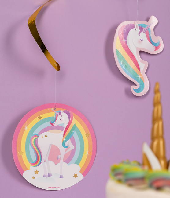 Decoración colgante Unicornio