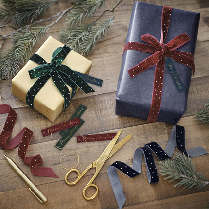 Set de envoltorio navideño