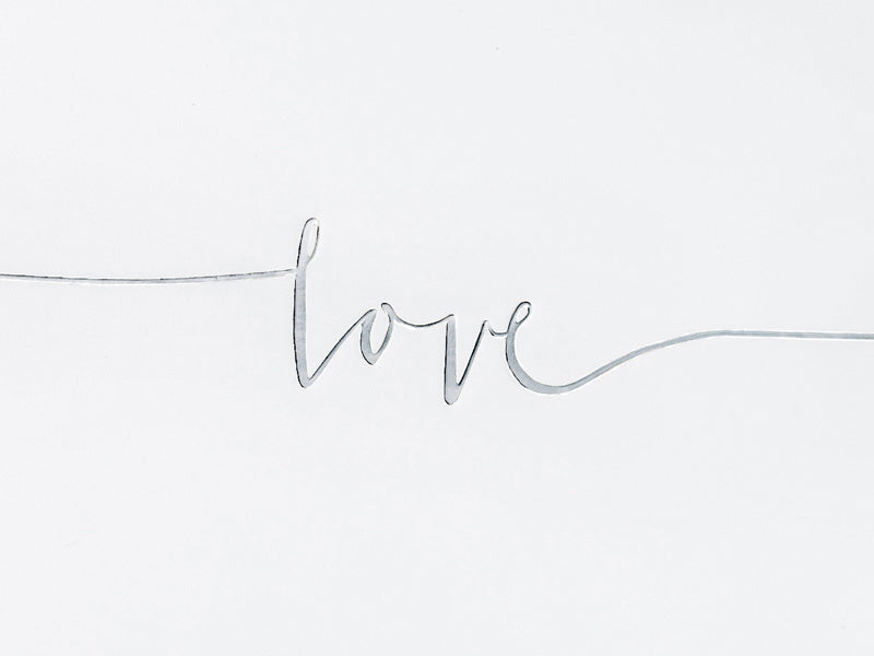 Libro de Visitas Love Blanco 24cm