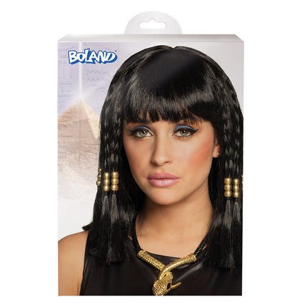 Peluca negra Cleo