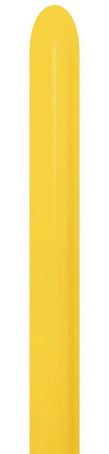 Globos de modelar Amarillo 5cm 152cm 50uds.