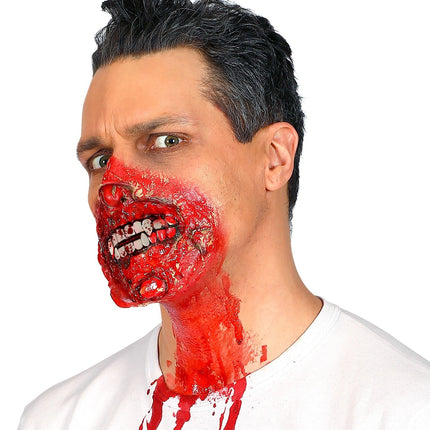 Tubo de sangre con dientes