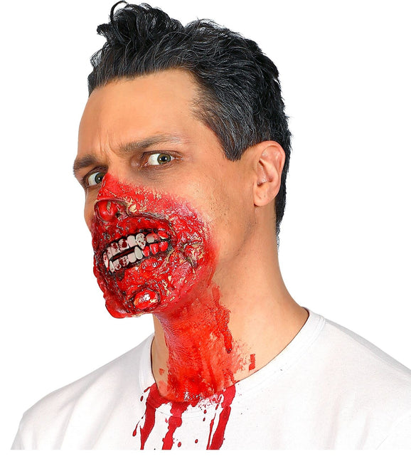 Tubo de sangre con dientes