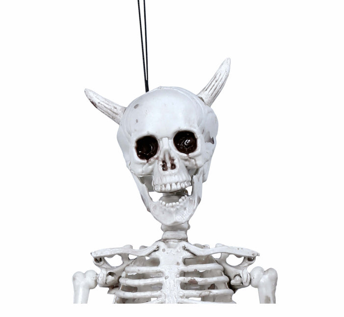 Halloween Decoración Colgante Diablo Esqueleto 40cm