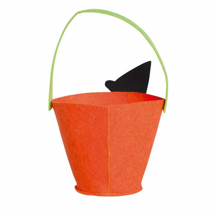Cubo de caramelos de Halloween Calabaza 20cm