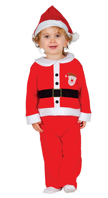 Traje de Papá Noel Bebé