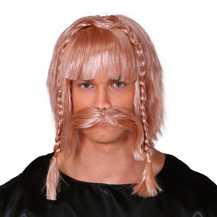 Bigote Peluca Vikinga