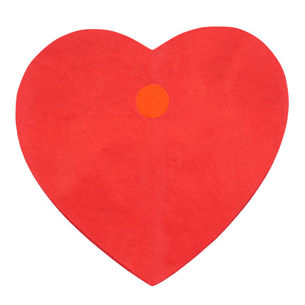 Guirnalda Roja Corazón 4m