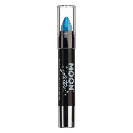 Moon Glitter Iridescent Body Crayons Azul 3.2g