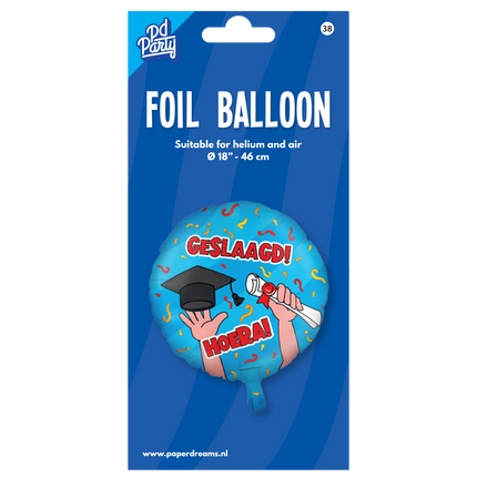 Globo de Helio Pasado Vacío 30cm