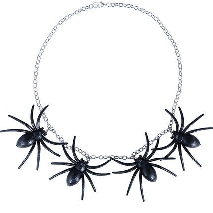 Collar de Halloween Arañas