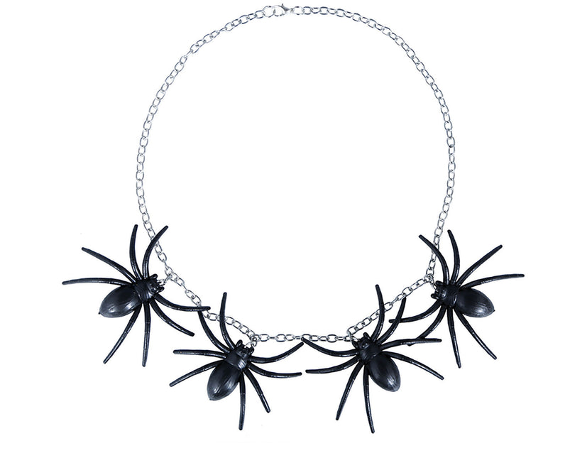 Collar de Halloween Arañas