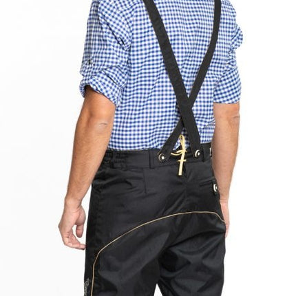 Lederhosen Corto Negro y Tirantes