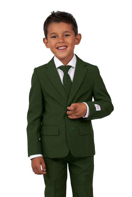 Traje Verde Oscuro Niño <tc>OppoSuits</tc>