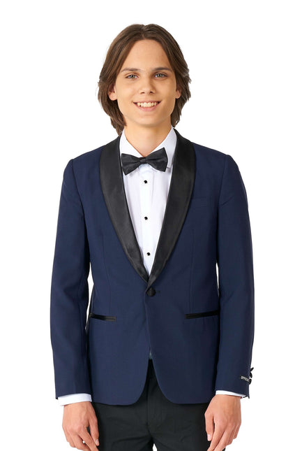 Esmoquin Azul Oscuro Niño Adolescente <tc>OppoSuits</tc>