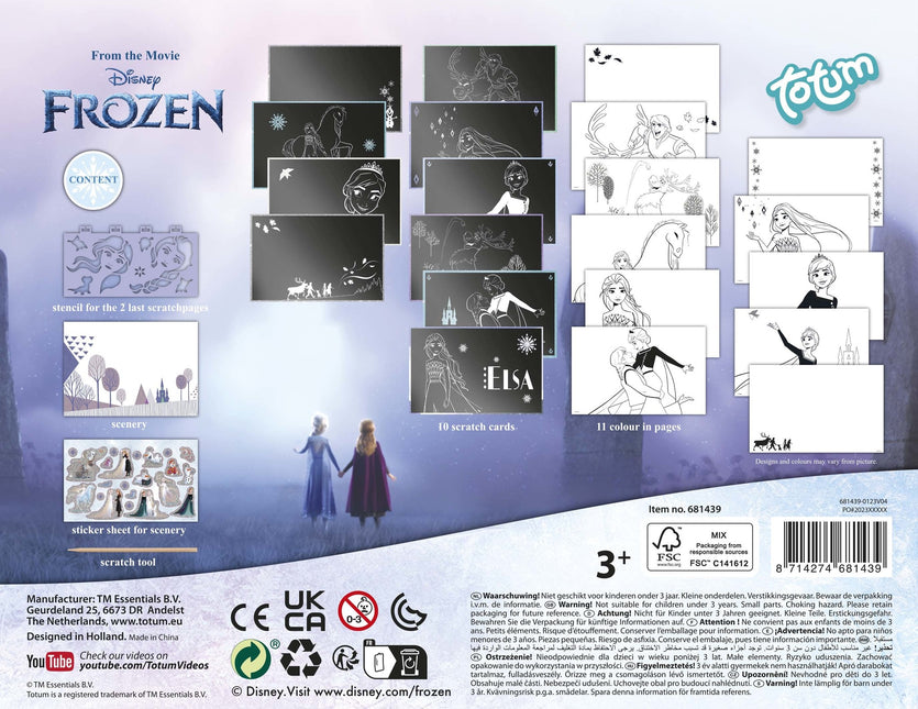 Libro de dibujos de Frozen