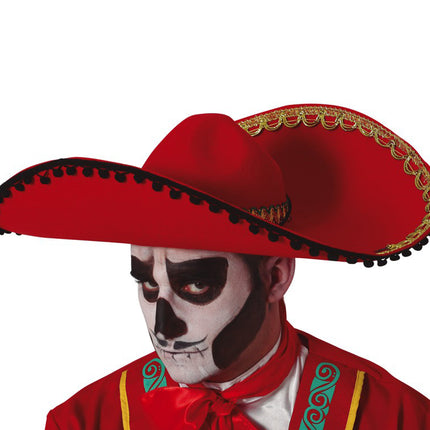 Sombrero mexicano de Halloween