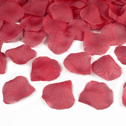 Cañón de Confeti Pétalos de Rosa Rojo Burdeos 40cm