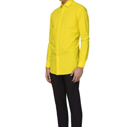 Camisa Amarilla Hombres <tc>OppoSuits</tc>