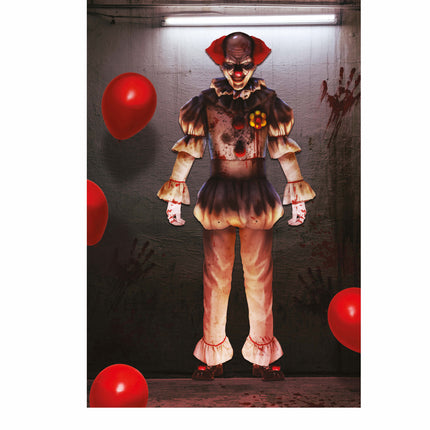 Muñeca de Halloween Payaso 1,8m
