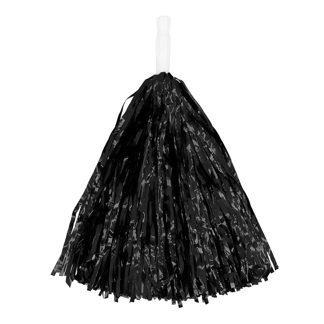 Pompón negro 34cm