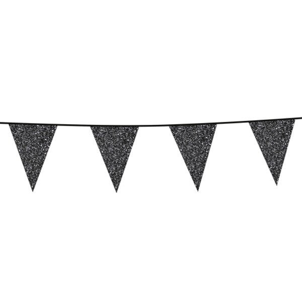 Flagline Glitter Negro 6m