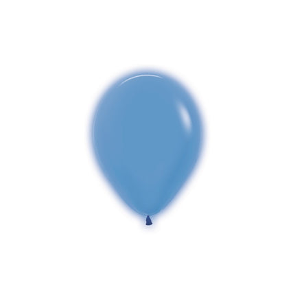 Globos Azul Neón 12cm 50pcs