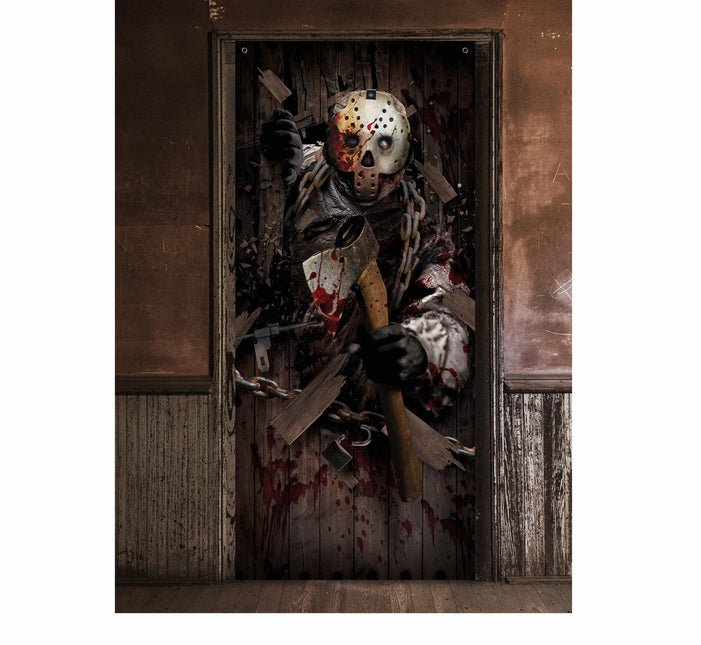 Cartel de Halloween Hacha 1,8 m