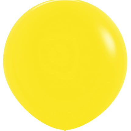 Globos Amarillo 91cm 10pcs