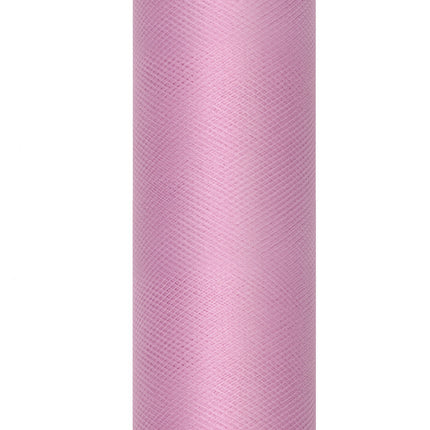 Rollo de Tul Rosa Pastel 30cm 9m