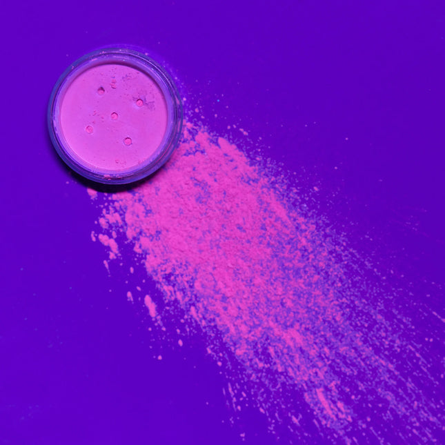 Moon Glow Pigmento UV Neón Shakers Rosa Intenso 5g