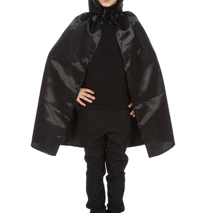 Capa de Halloween Negra Niño Drácula