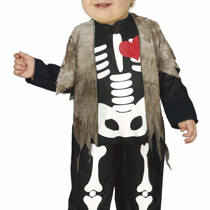 Disfraz Halloween Esqueleto Bebé