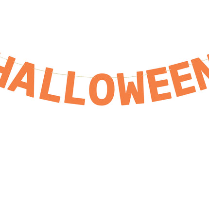 Pancarta de Halloween negra 2,5 m