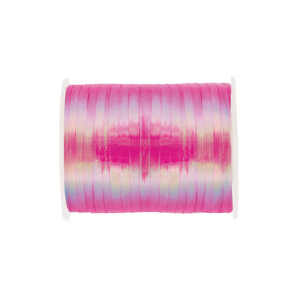 Cinta rosa holográfica 45,7 m