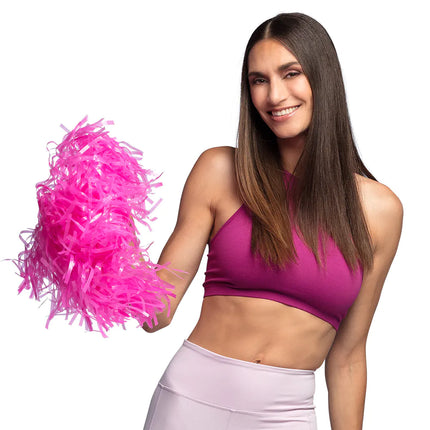 Pompón rosa 34cm
