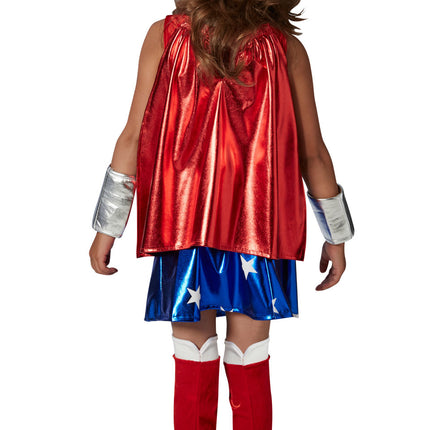 Disfraz de Mujer Maravilla Deluxe Infantil