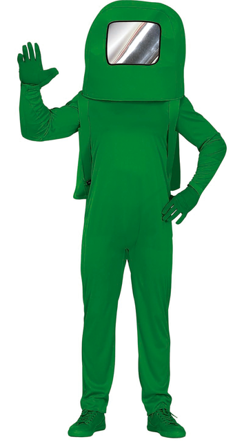Traje de astronauta Verde 14/16 años