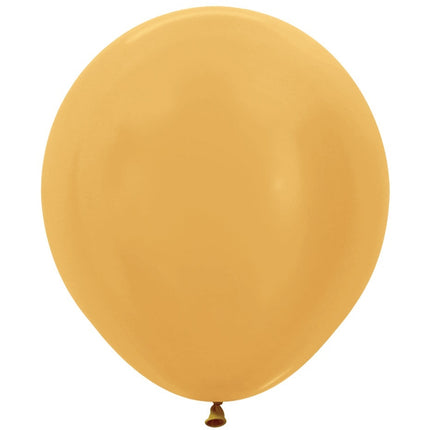 Globos Oro Metálicos 45cm 25pcs