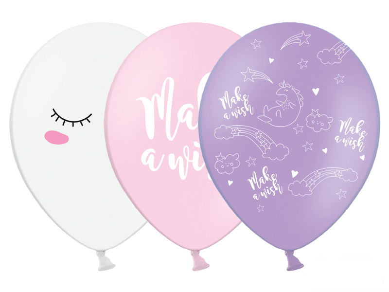 Globos Unicornio 30cm 6pcs