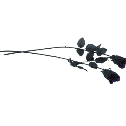 Halloween Rosa Negra 42cm